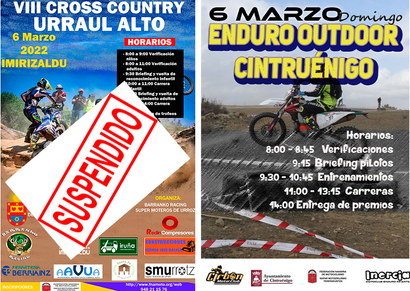 Se suspende el Cross Country de Urra&uacute;l Alto y se organiza un Enduro en Cintru&eacute;nigo